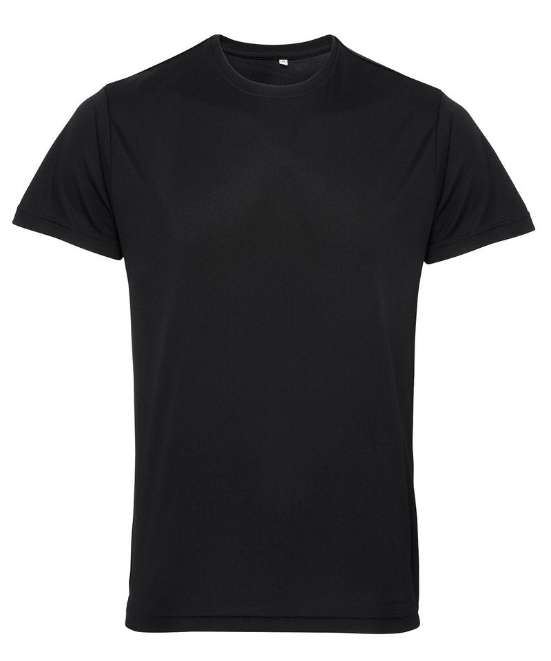 Tridri Recycled Performance T-Shirt in Black by TriDri — Custom branded clothing by Print Press, featuring premium embroidery produced in our specialist print lab in the UK.
