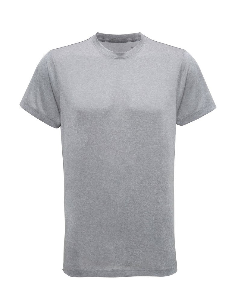 Tridri Recycled Performance T-Shirt in Silver Melange by TriDri — Custom branded clothing by Print Press, featuring premium embroidery produced in our specialist print lab in the UK.