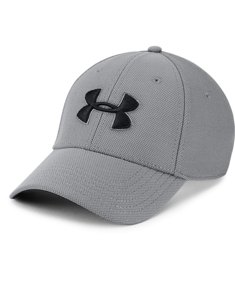 Blitzing 3.0 Cap in Graphite Black by Under Armour — Custom branded clothing by Print Press, featuring premium embroidery produced in our specialist print lab in the UK.