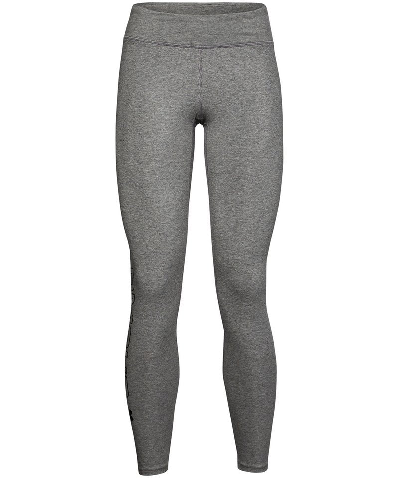 Women's Favourite Leggings in Carbon Heather Carbon Heather Black by Under Armour — Custom branded clothing by Print Press, featuring premium embroidery produced in our specialist print lab in the UK.