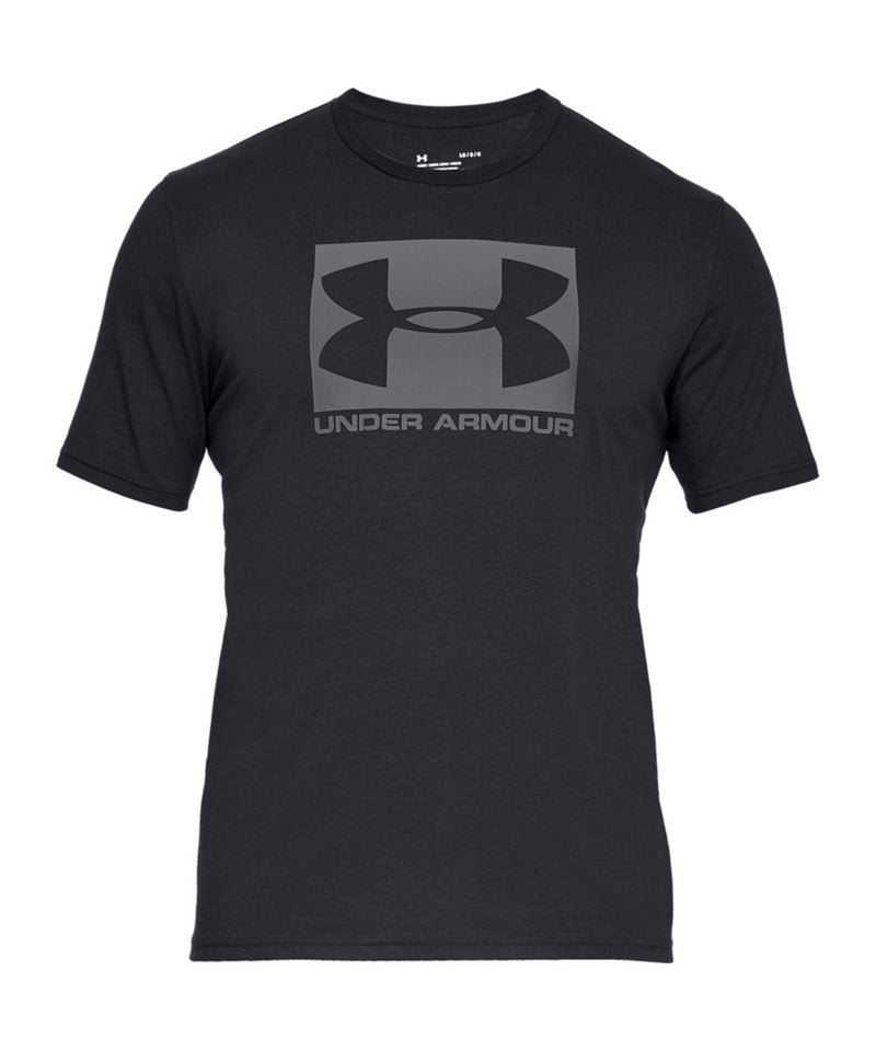 Under Armour Boxed Sport Style Short Sleeve in Black Graphite by Under Armour — Custom branded clothing by Print Press, featuring premium embroidery produced in our specialist print lab in the UK.