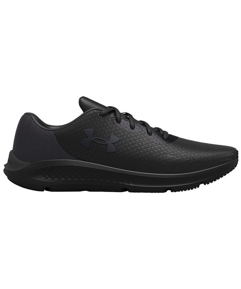 Under Armour Charged Pursuit 3 Trainers in Black Black by Under Armour — Custom branded clothing by Print Press, featuring premium embroidery produced in our specialist print lab in the UK.
