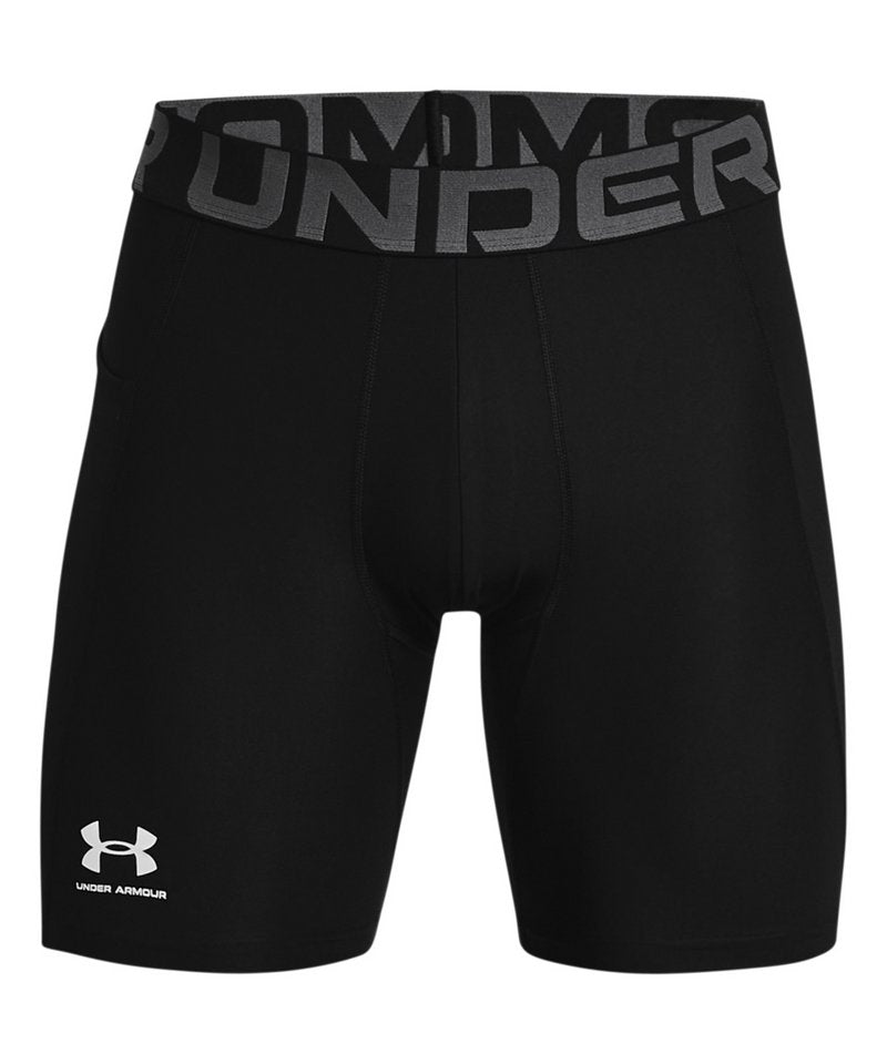 Under Armour Hg Armour Shorts in Black White by Under Armour — Custom branded clothing by Print Press, featuring premium embroidery produced in our specialist print lab in the UK.