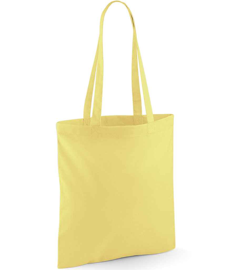 Westford Mill Bag For Life - Long Handles in ONE Lemon by Westford Mill — Custom branded clothing by Print Press, featuring premium embroidery produced in our specialist print lab in the UK.