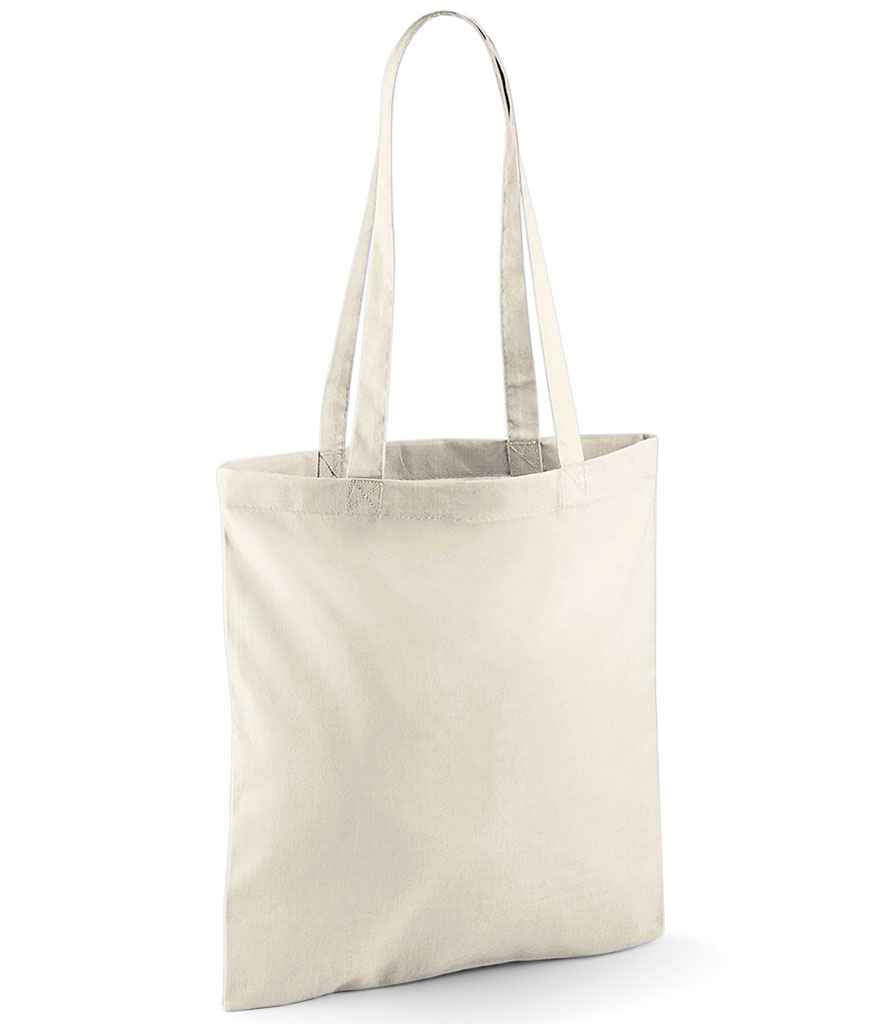 Westford Mill Bag For Life - Long Handles in ONE Sand by Westford Mill — Custom branded clothing by Print Press, featuring premium embroidery produced in our specialist print lab in the UK.