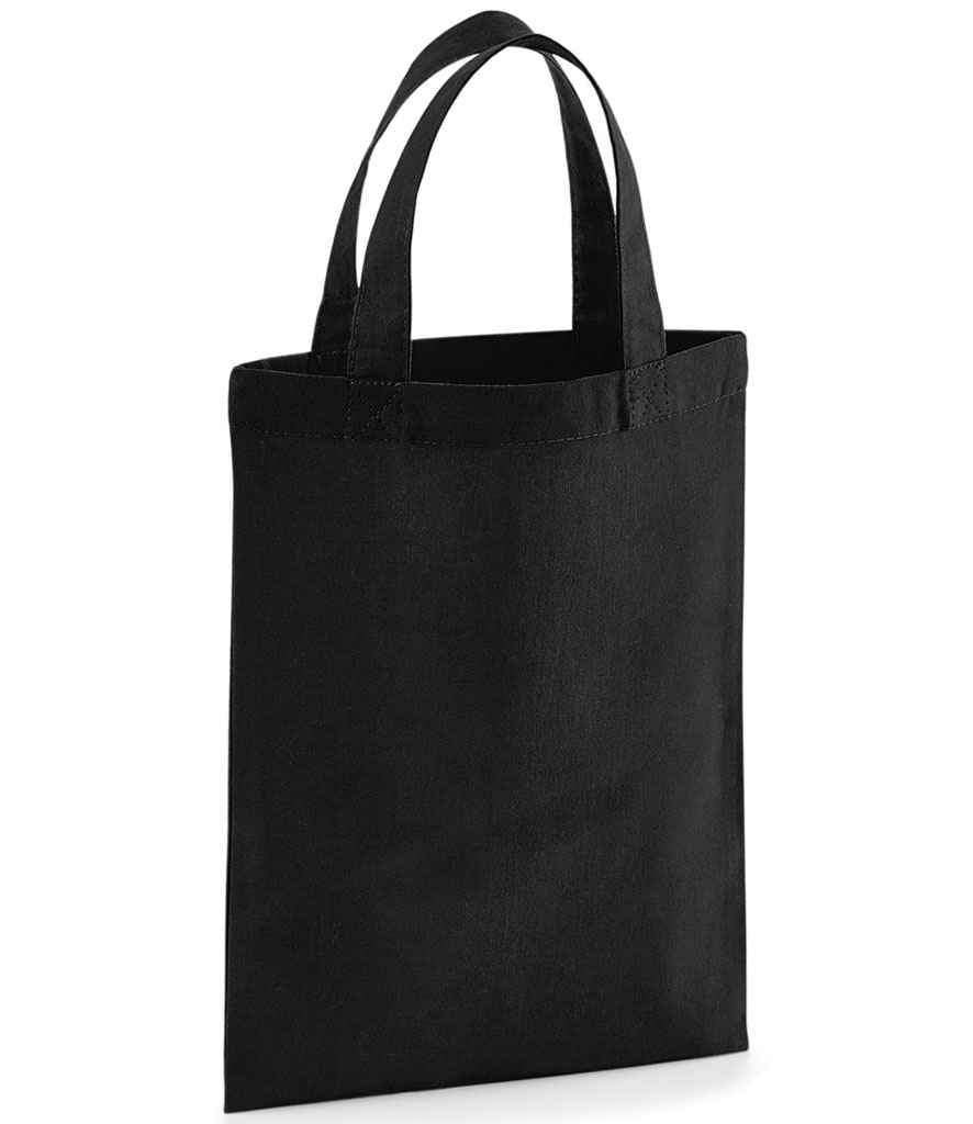 Westford Mill Party Bag For Life in ONE Black by Westford Mill — Custom branded clothing by Print Press, featuring premium embroidery produced in our specialist print lab in the UK.