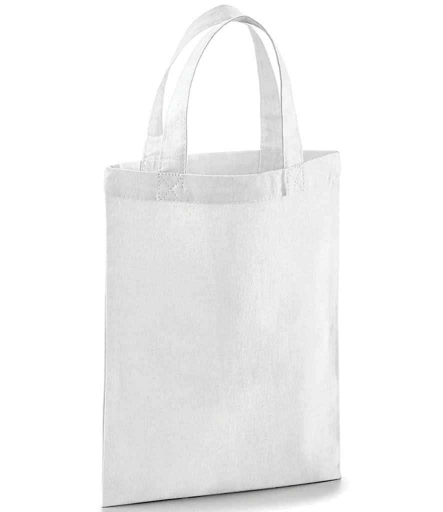 Westford Mill Party Bag For Life in ONE White by Westford Mill — Custom branded clothing by Print Press, featuring premium embroidery produced in our specialist print lab in the UK.