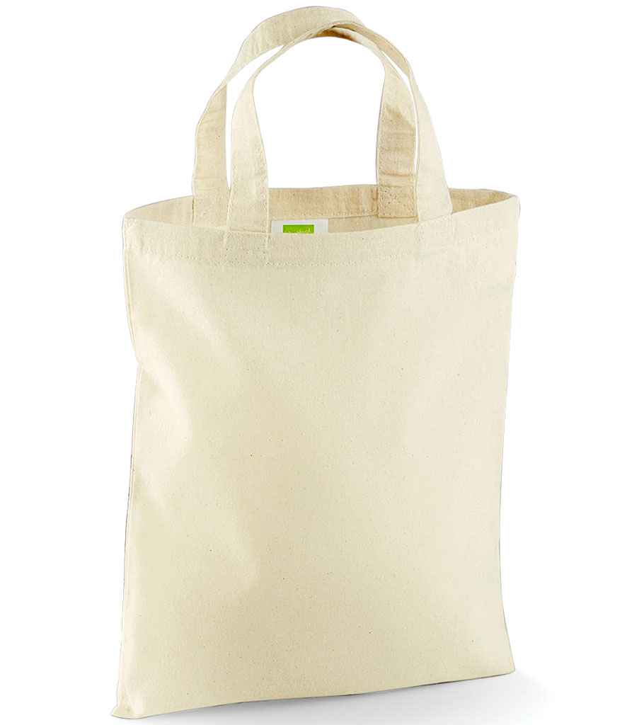 Westford Mill Mini Bag For Life in ONE Natural by Westford Mill — Custom branded clothing by Print Press, featuring premium embroidery produced in our specialist print lab in the UK.