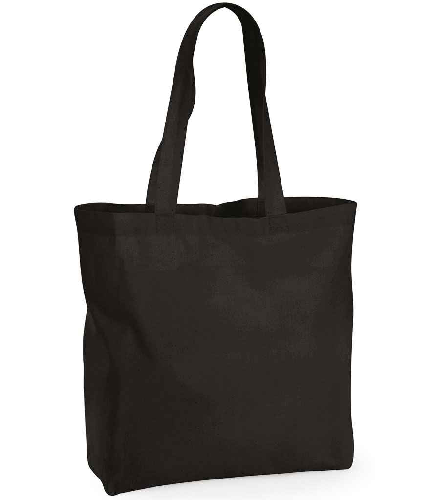 Westford Mill Maxi Bag For Life in ONE Black by Westford Mill — Custom branded clothing by Print Press, featuring premium embroidery produced in our specialist print lab in the UK.