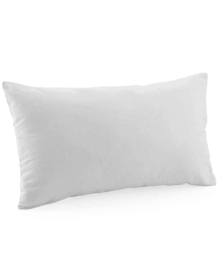 Westford Mill Fairtrade Cotton Canvas Cushion Cover in Light Grey by Westford Mill — Custom branded clothing by Print Press, featuring premium embroidery produced in our specialist print lab in the UK.