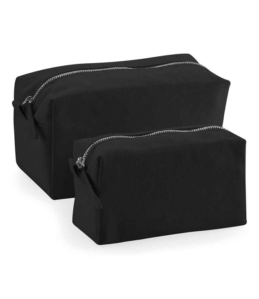 Westford Mill Canvas Accessory Case in Black by Westford Mill — Custom branded clothing by Print Press, featuring premium embroidery produced in our specialist print lab in the UK.