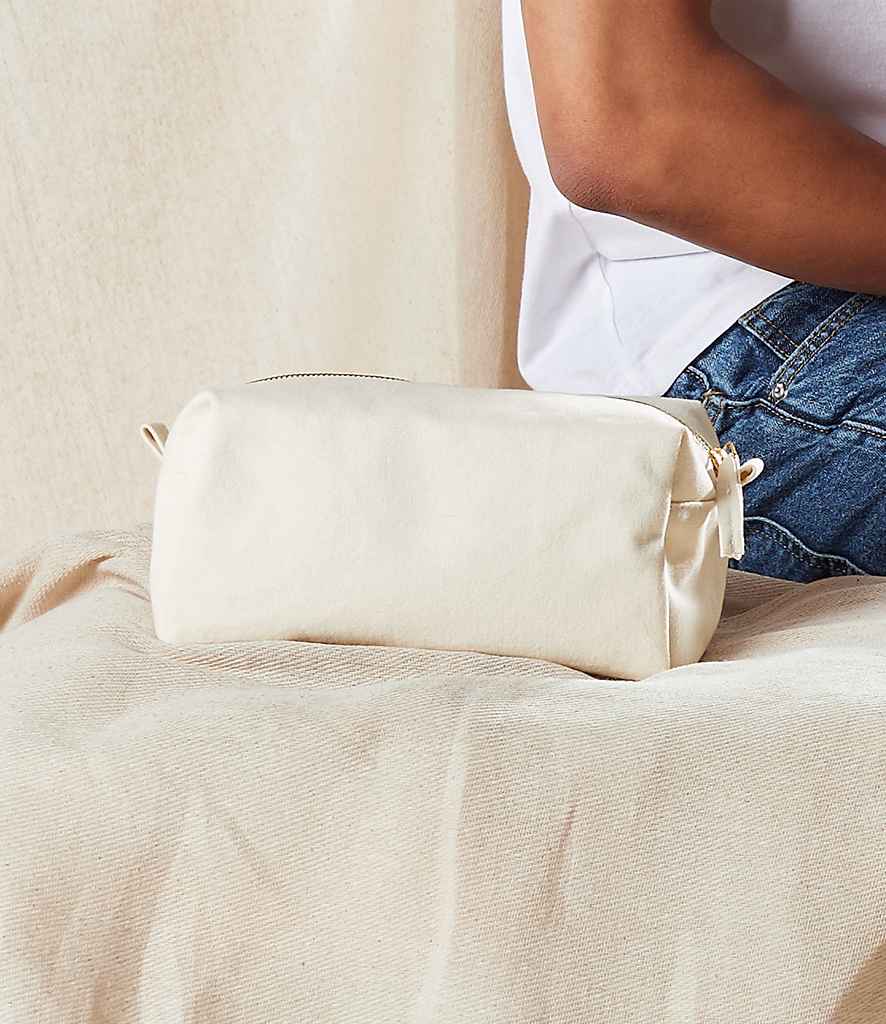 Westford Mill Canvas Accessory Case in by Westford Mill — Custom branded clothing by Print Press, featuring premium embroidery produced in our specialist print lab in the UK.