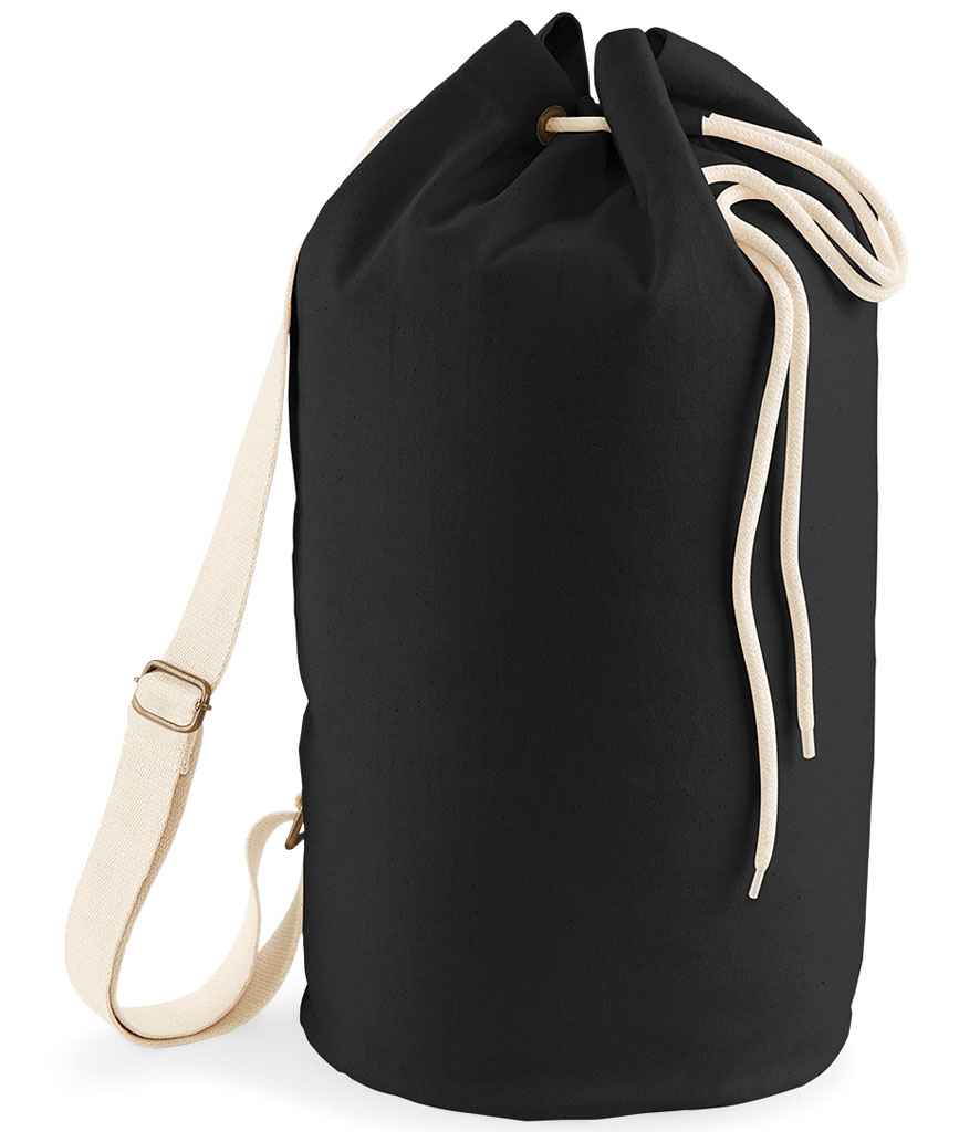 Westford Mill EarthAware Organic Sea Bag in ONE Black by Westford Mill — Custom branded clothing by Print Press, featuring premium embroidery produced in our specialist print lab in the UK.