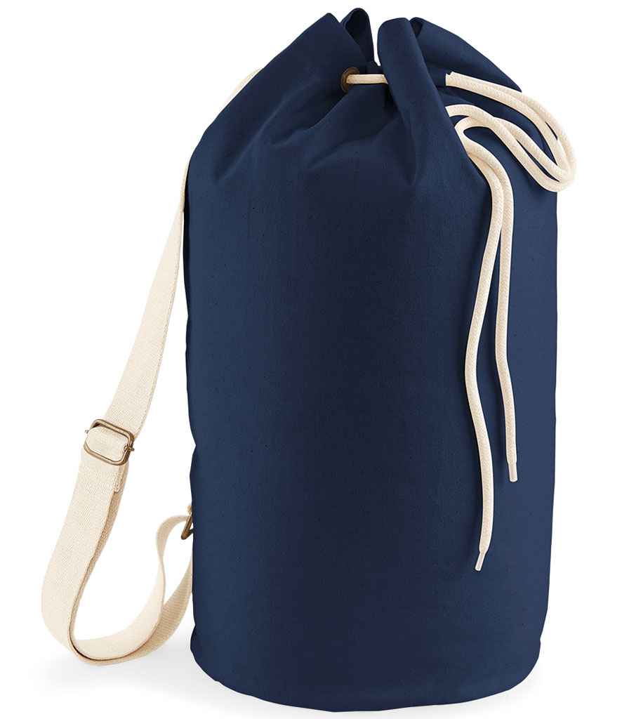 Westford Mill EarthAware Organic Sea Bag in ONE French Navy by Westford Mill — Custom branded clothing by Print Press, featuring premium embroidery produced in our specialist print lab in the UK.