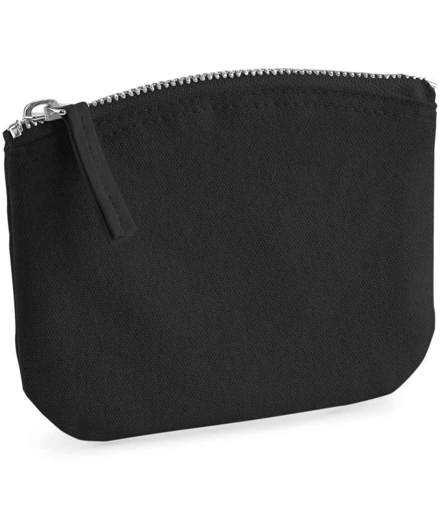 Westford Mill EarthAware Organic Spring Purse in ONE Black by Westford Mill — Custom branded clothing by Print Press, featuring premium embroidery produced in our specialist print lab in the UK.