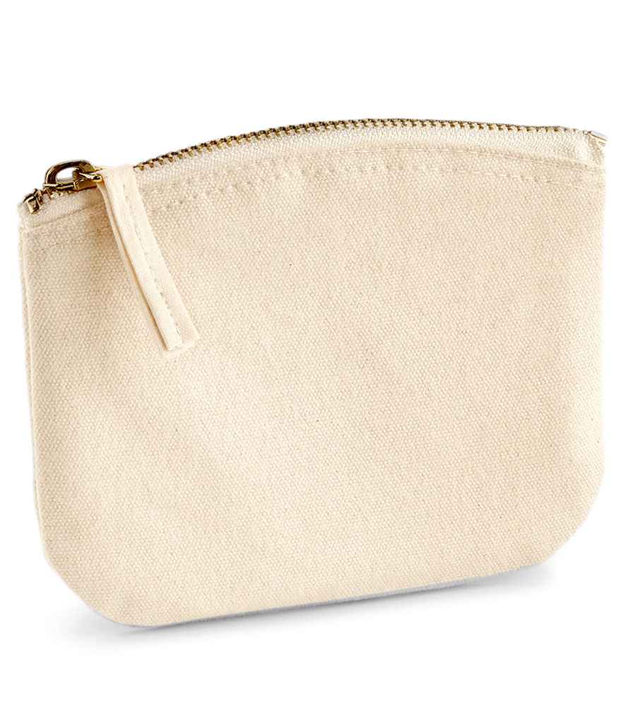Westford Mill EarthAware Organic Spring Purse in ONE Natural by Westford Mill — Custom branded clothing by Print Press, featuring premium embroidery produced in our specialist print lab in the UK.