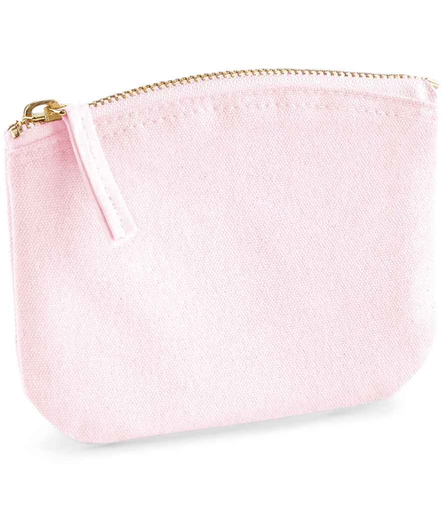Westford Mill EarthAware Organic Spring Purse in ONE Pastel Pink by Westford Mill — Custom branded clothing by Print Press, featuring premium embroidery produced in our specialist print lab in the UK.