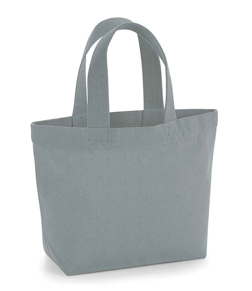 Westford Mill EarthAware Organic Marina Mini Tote in ONE Pure Grey by Westford Mill — Custom branded clothing by Print Press, featuring premium embroidery produced in our specialist print lab in the UK.