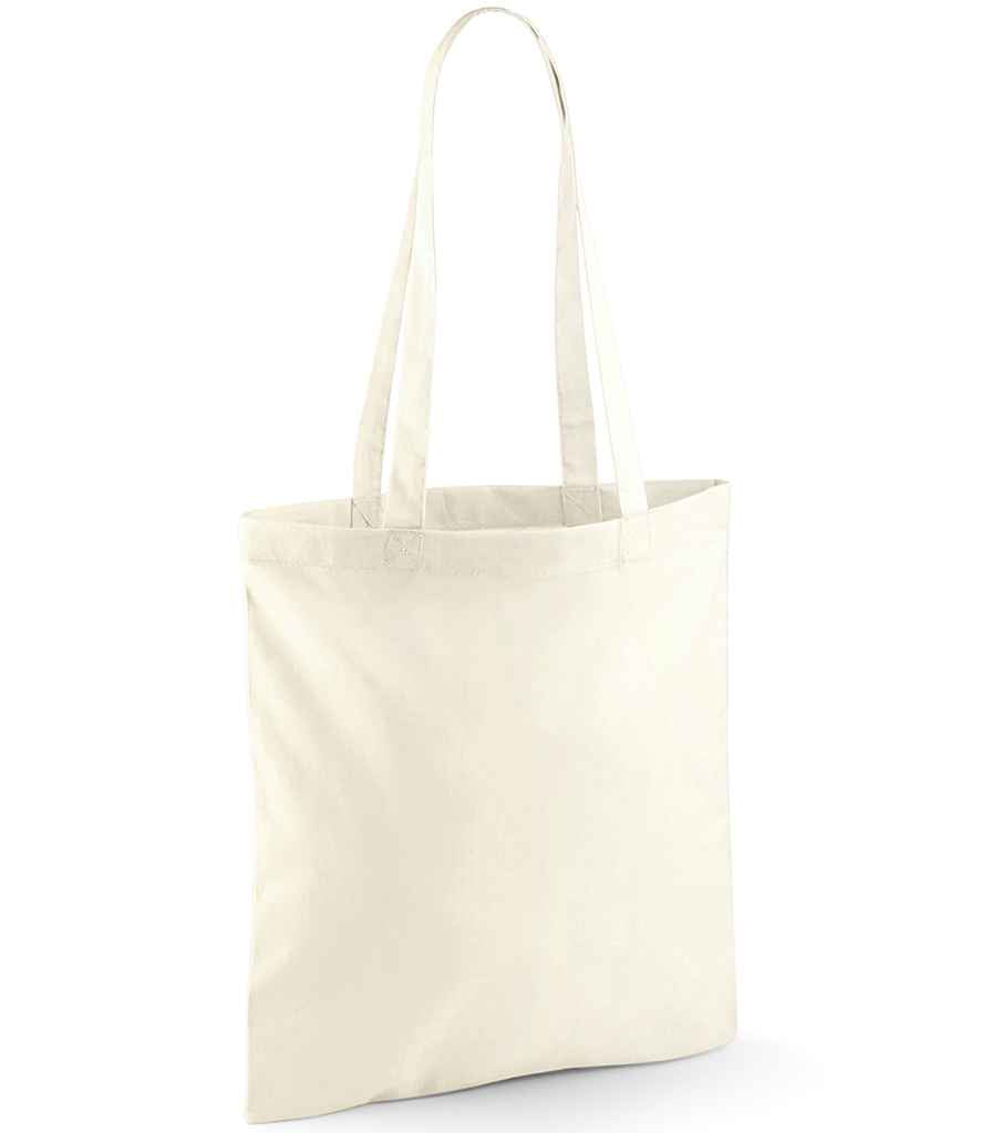 Westford Mill Revive Recycled Tote Bag in ONE Natural by Westford Mill — Custom branded clothing by Print Press, featuring premium embroidery produced in our specialist print lab in the UK.