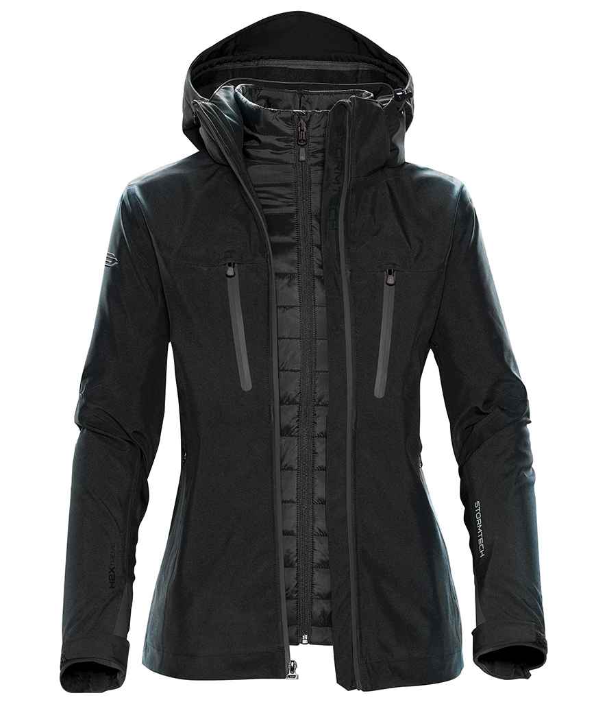Stormtech Ladies Matrix System 3-in-1 Jacket in by Stormtech — Custom branded clothing by Print Press, featuring premium embroidery produced in our specialist print lab in the UK.