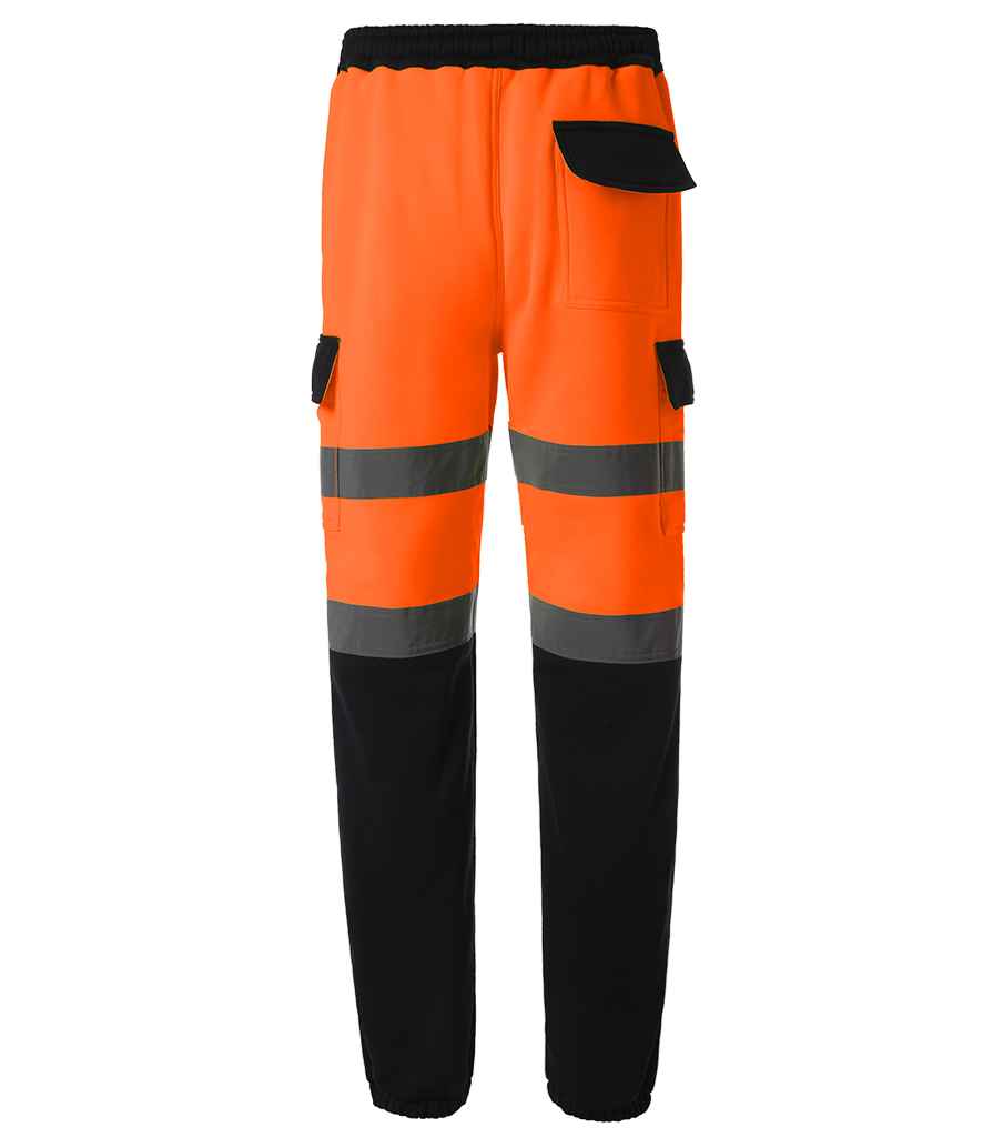 Yoko Hi-Vis Jog Pants in by Yoko — Custom branded clothing by Print Press, featuring premium embroidery produced in our specialist print lab in the UK.