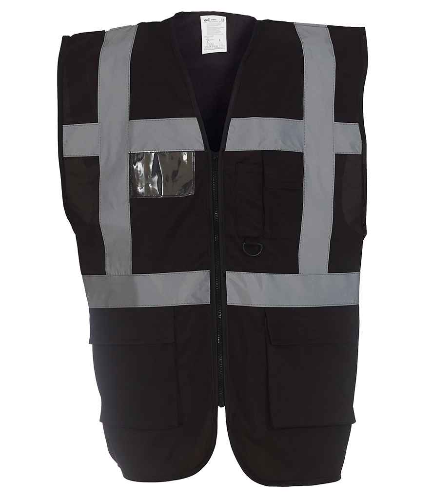 Yoko Executive Waistcoat - (2nd Colours) in by Yoko — Custom branded clothing by Print Press, featuring premium embroidery produced in our specialist print lab in the UK.