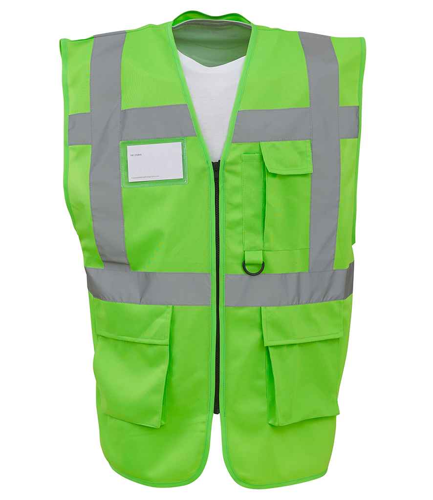 Yoko Executive Waistcoat - (2nd Colours) in by Yoko — Custom branded clothing by Print Press, featuring premium embroidery produced in our specialist print lab in the UK.