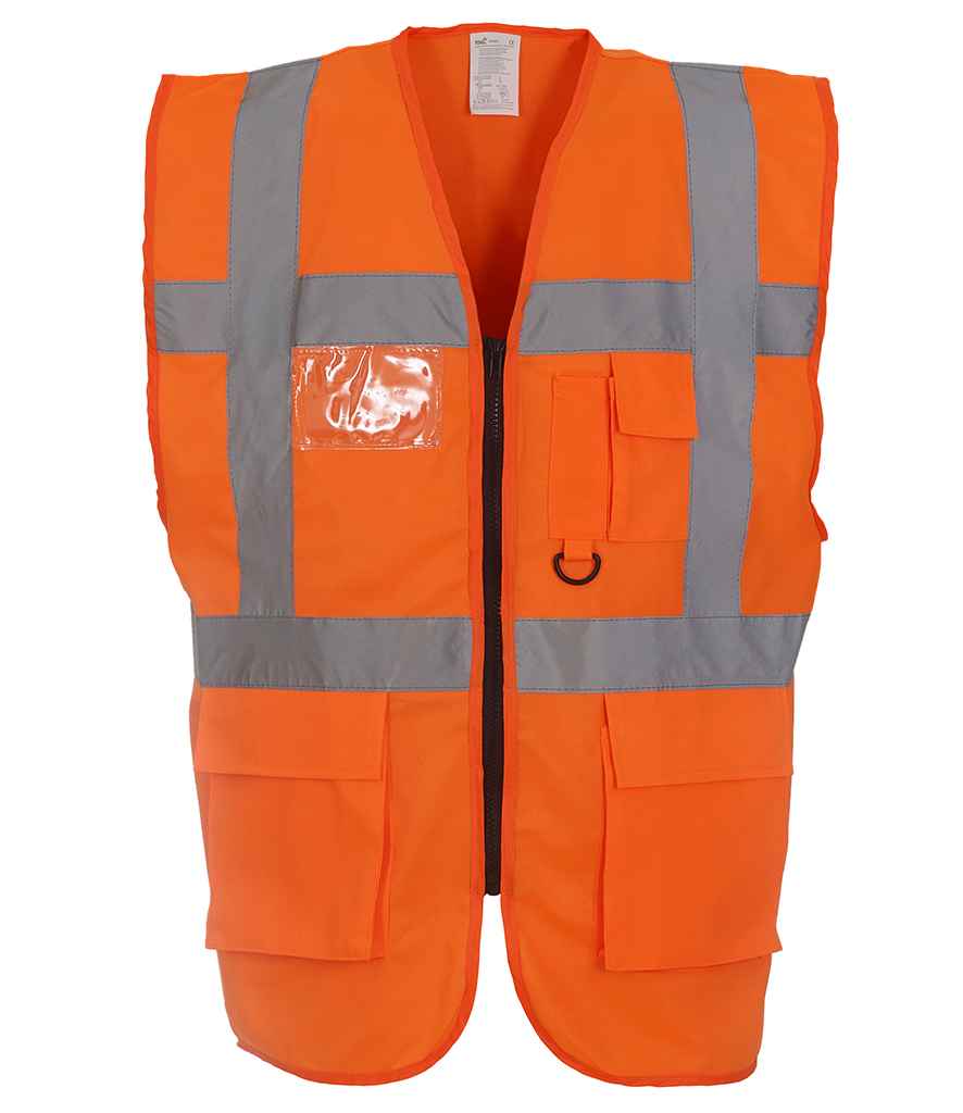 Yoko Executive Waistcoat - (2nd Colours) in by Yoko — Custom branded clothing by Print Press, featuring premium embroidery produced in our specialist print lab in the UK.