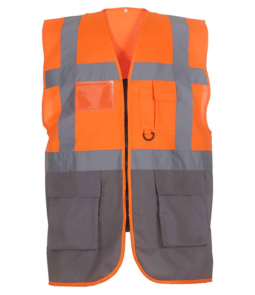 Yoko Executive Waistcoat - (2nd Colours) in by Yoko — Custom branded clothing by Print Press, featuring premium embroidery produced in our specialist print lab in the UK.