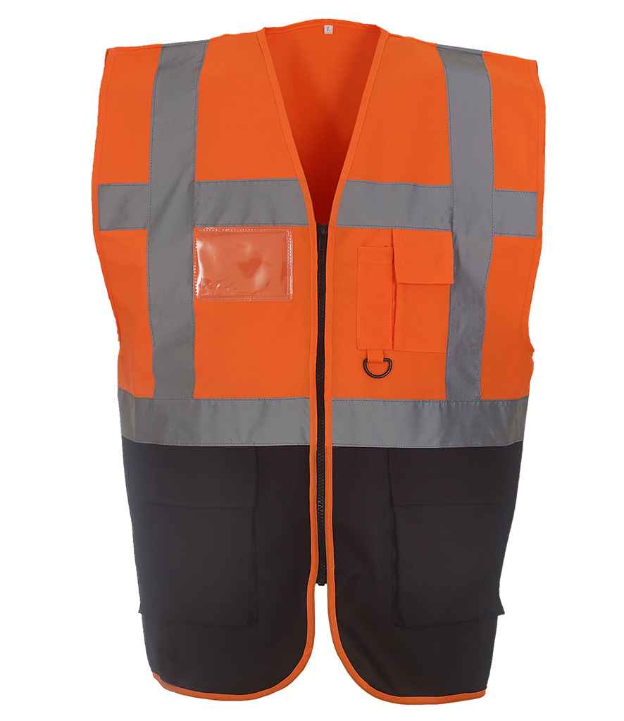 Yoko Executive Waistcoat - (2nd Colours) in by Yoko — Custom branded clothing by Print Press, featuring premium embroidery produced in our specialist print lab in the UK.