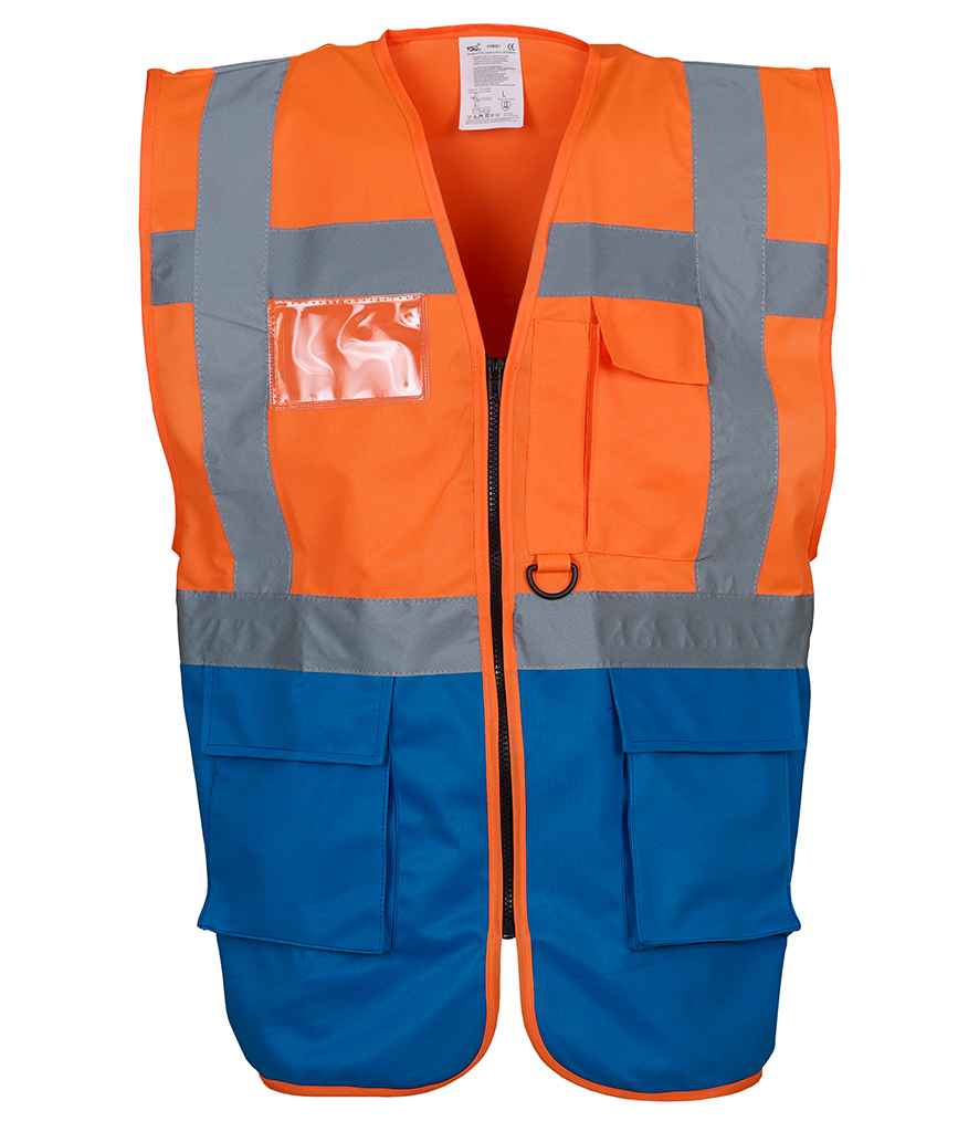 Yoko Executive Waistcoat - (2nd Colours) in by Yoko — Custom branded clothing by Print Press, featuring premium embroidery produced in our specialist print lab in the UK.