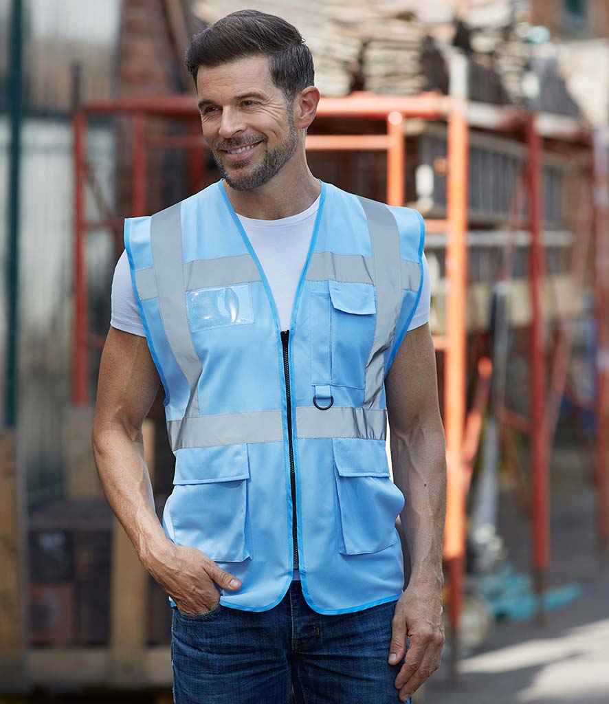 Yoko Executive Waistcoat in by Yoko — Custom branded clothing by Print Press, featuring premium embroidery produced in our specialist print lab in the UK.