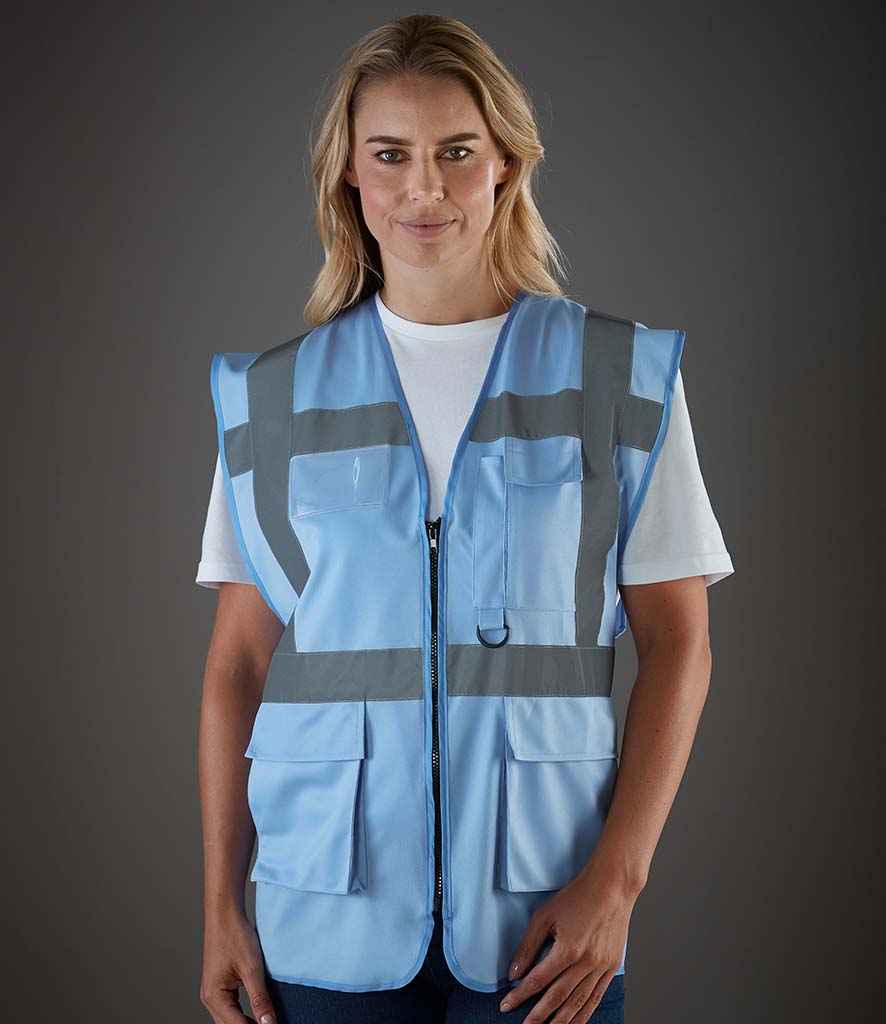 Yoko Executive Waistcoat in by Yoko — Custom branded clothing by Print Press, featuring premium embroidery produced in our specialist print lab in the UK.
