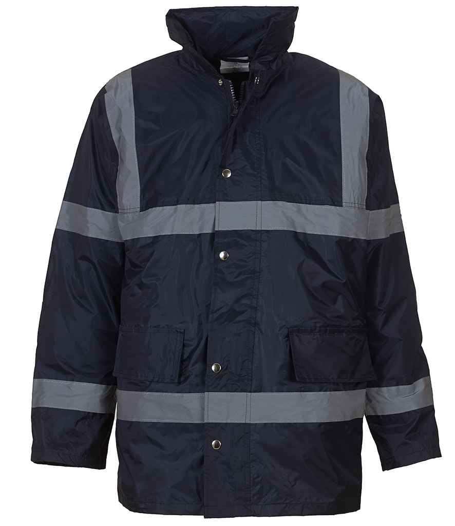 Yoko Security Jacket in by Yoko — Custom branded clothing by Print Press, featuring premium embroidery produced in our specialist print lab in the UK.