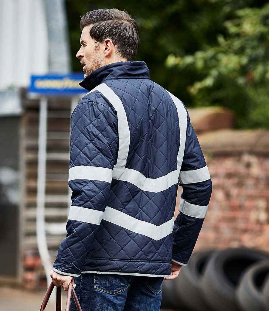 Yoko Hi-Vis Kensington Jacket in by Yoko — Custom branded clothing by Print Press, featuring premium embroidery produced in our specialist print lab in the UK.