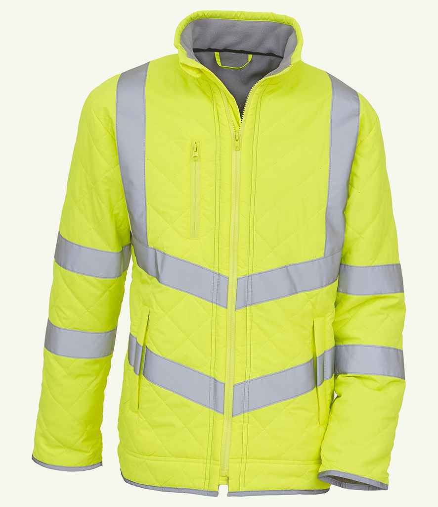 Yoko Hi-Vis Kensington Jacket in by Yoko — Custom branded clothing by Print Press, featuring premium embroidery produced in our specialist print lab in the UK.