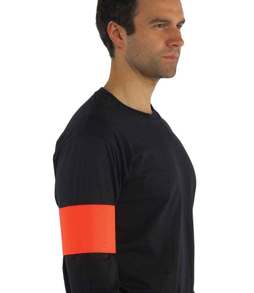 Yoko Print Me Arm Band in Orange by Yoko — Custom branded clothing by Print Press, featuring premium embroidery produced in our specialist print lab in the UK.